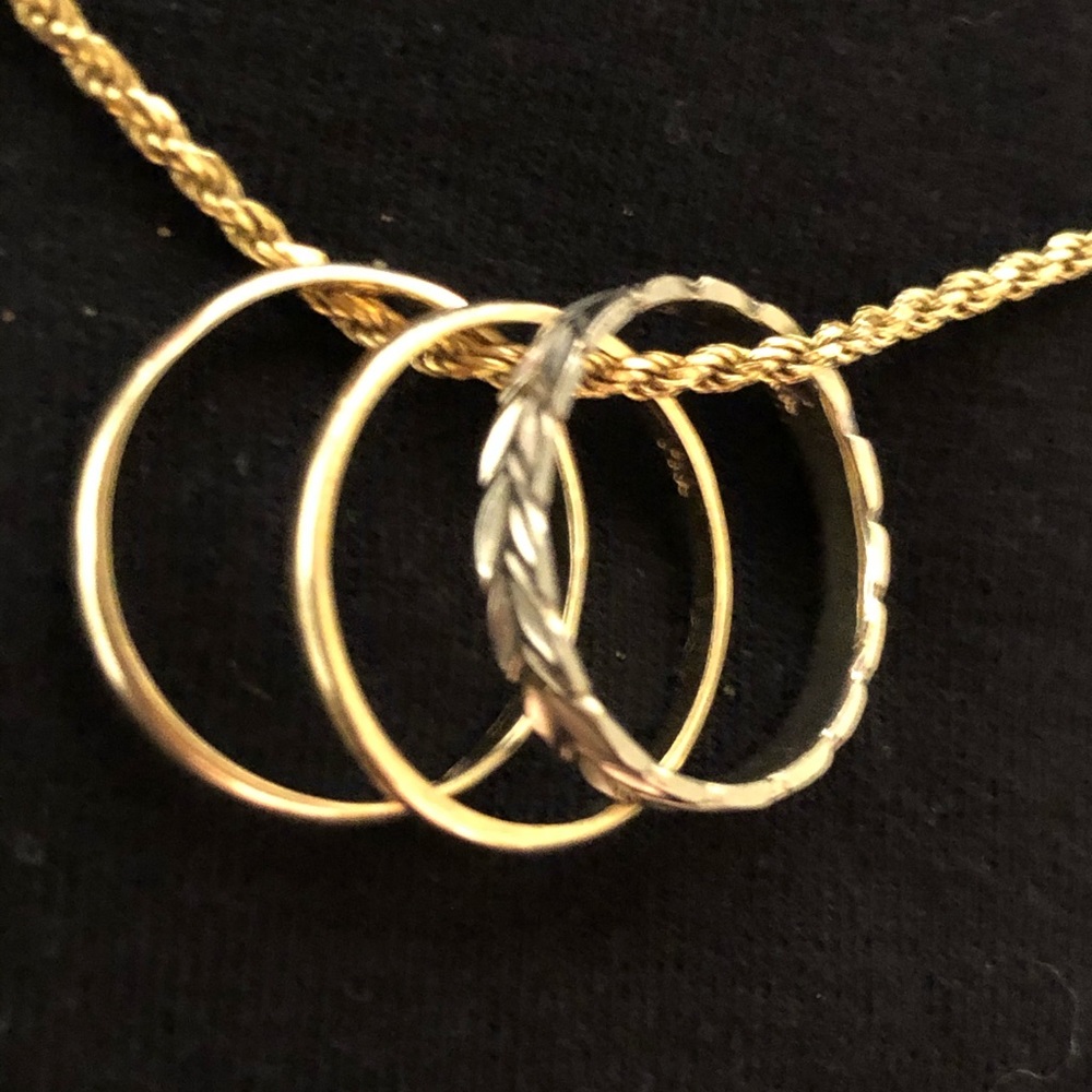 14K GOLD RINGS